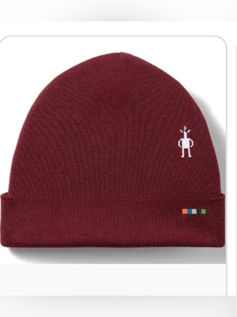Smartwool Unisex Thermal Reversible Cuffed Beanie-Double-layer Interlock Knit